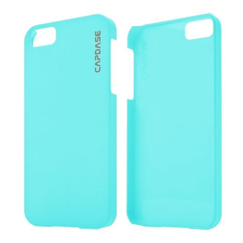 Capdase Karapace Jacket Touch Hard Back Case for Apple iPhone 5C - Blue