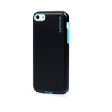 Capdase Soft Jacket Vika for iPhone 5C (Black/Light Blue)