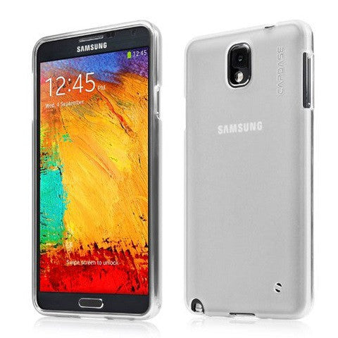 Cadpase Soft Jacket Xpose Case for Samsung Galaxy Note 3 - Tinted White