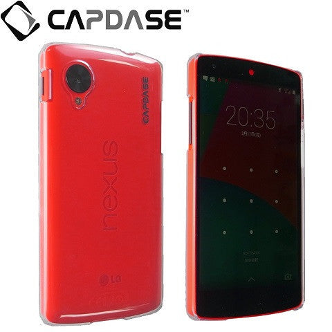 Capdase Karapace Jacket Finne DS Case for LG Google Nexus 5 (Clear)