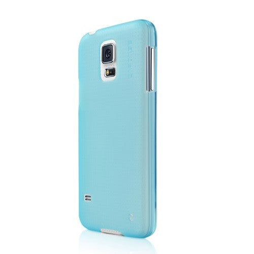Capdase Soft Jacket Xpose Back Case Cover for Samsung Galaxy S5 - Tinted Blue
