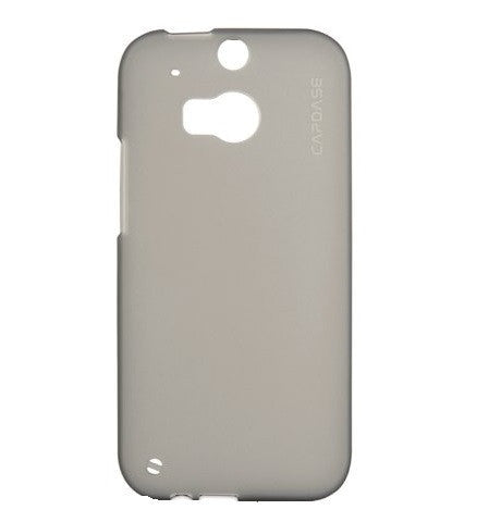 Capdase Soft Jacket Xpose Back Case Cover for HTC One M8 - Tinted Black