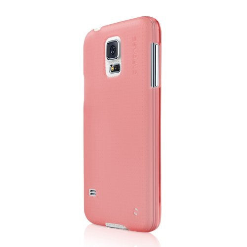 Capdase Soft Jacket Xpose Back Case Cover for Samsung Galaxy S5 - Tinted Red