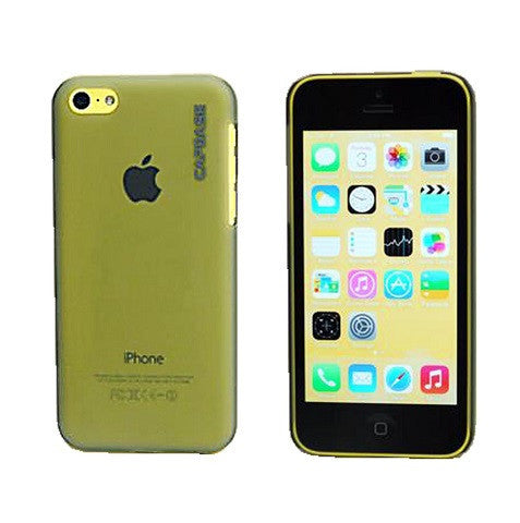 Capdase Karapace Jacket Finne DS Back Case for Apple iPhone 5C - Tinted Black