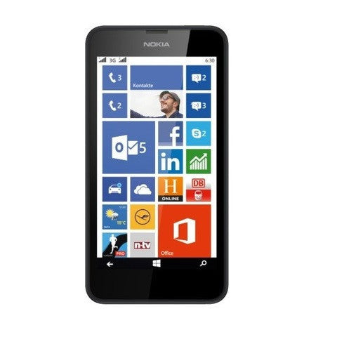Nokia Lumia 630 - (Black) Dual Sim