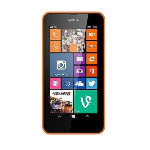 Nokia Lumia 630 - (Orange) Dual Sim