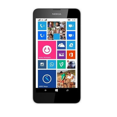 Nokia Lumia 630 - (White) Dual Sim