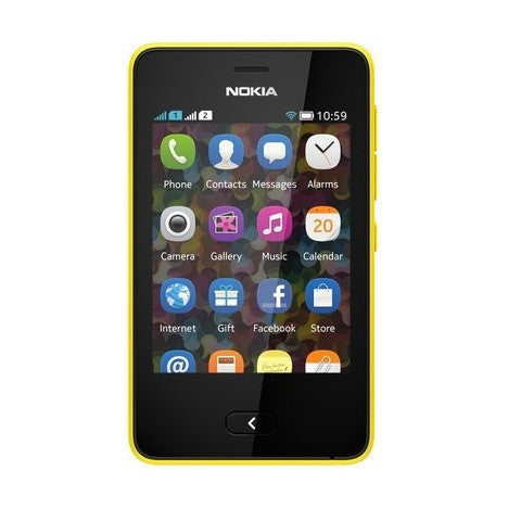 Nokia Asha 501 - (Yellow)