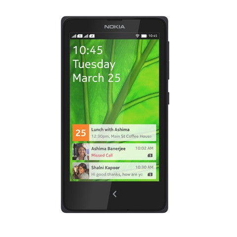 Nokia X Dual Sim - (Black)