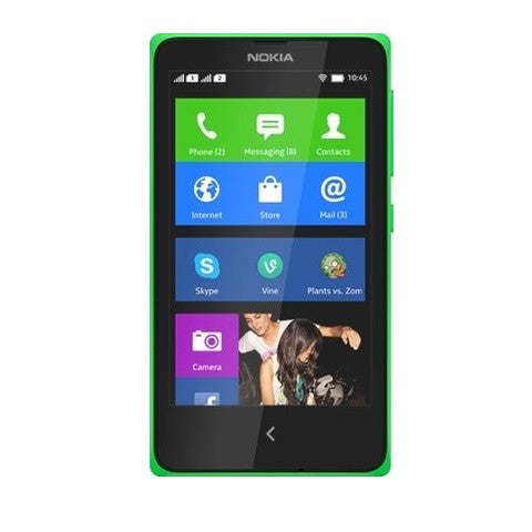 Nokia X Dual Sim - ( Bright Green)