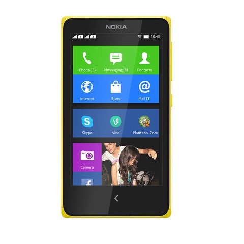 Nokia X Dual Sim - (Yellow)