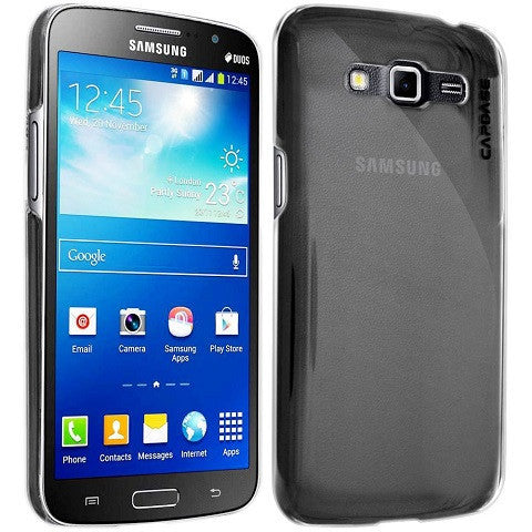 Capdase Karapace Jacket Finne DS hard Case for Samsung Galaxy Grand 2 - Clear