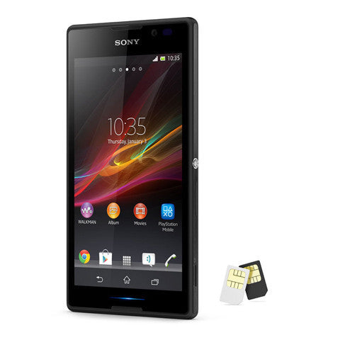 Sony Xperia C - C2305 (Black)
